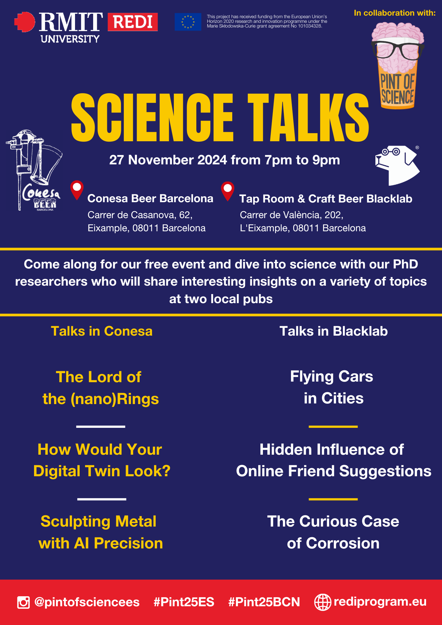 REDI Science talks - REDI Program